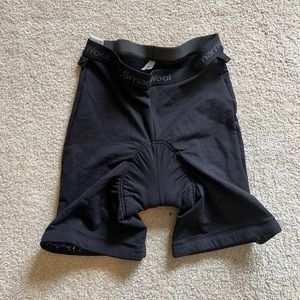 Smartwool men’s cycling short/chamois, black size medium